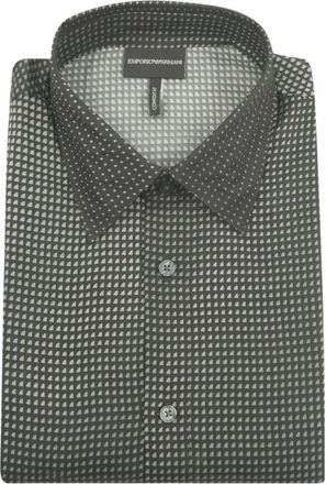 Emporio Armani Hombre, Camisas, Negro, Talla: L