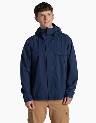 Craghoppers Mens Craghoppers Mens National Trust Keskadale Waterproof Jacket - Navy - Size: 38/Regular
