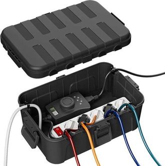 No Brand Caja De Cables Extragrande Impermeable, Clasificaci&oacute;n De Impermeabilidad Ip54, Caja Segura Para Cables Para Uso En Exteriores, Caja El&eacute;ctrica Resisten