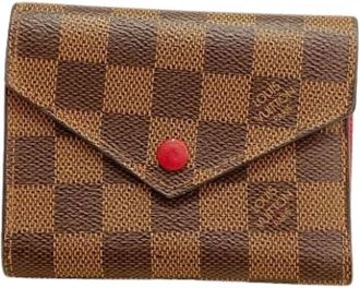 Louis Vuitton Pre-owned Tri-fold Wallet - - Pre-owned - Donna - Marrone - ONE SIZE