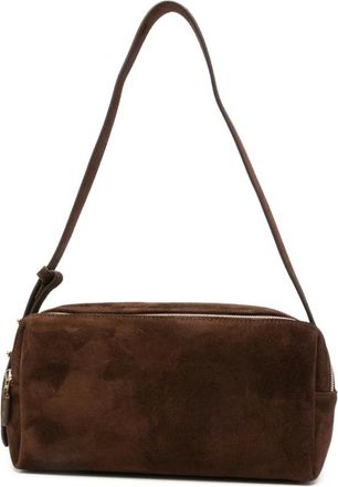Elleme Elleme, Tassen, Dames, Bruin, ONE Size, Leer, Trousse Suede