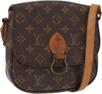 Louis Vuitton Pre-owned Vintage Canvas Cross Body Bag - Dames - Vintage Schoudertas - Bruin - ONE Size - Vintage