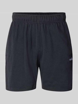 Ellesse Shorts mit Logo-Stitching Modell ZANICA in Black, Gr&ouml;&szlig;e XXL