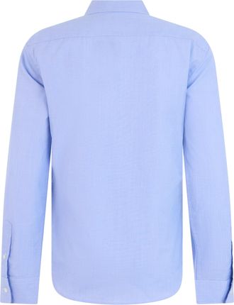 Polo Ralph Lauren Womens Cotton Poplin Shirt With Bow Detail Medium Blue