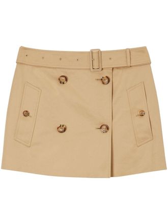 Burberry Mini-rok - Beige