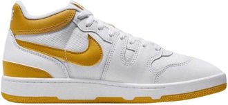 Nike Leren Trainers Heren Attack (Wit/Geel)