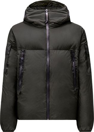 C.P. Company Black High-Collar Puffer Down Jacket