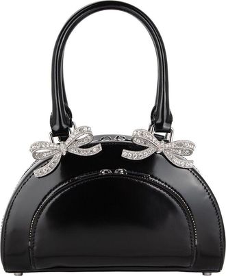 Self Portrait Mini Leather Tote