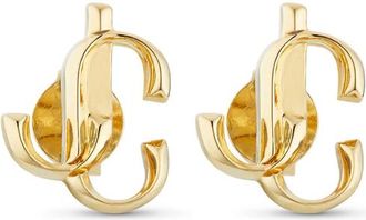 Jimmy Choo London JC Monogram Earrings