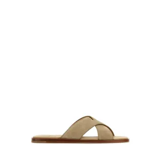 Churchs Sandali in camoscio con fasce incrociate - - Shoes - Uomo - Beige - 40 1/2 EU
