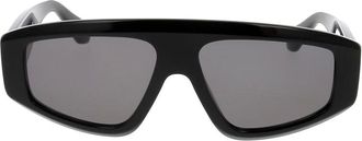 Alaia Aa0092S Shield Zonnebril - Dames - Accessoires - Zwart - Maat: ONE Size