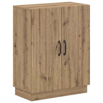 vidaXL Armario De Almacenamiento Para Ba&ntilde;o Hoorn Roble Artisan Vidaxl
