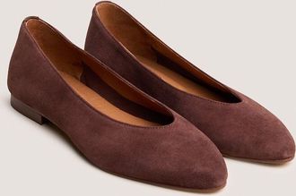 Jonak Dassus su&egrave;de ballerinas, amandelvormige top