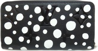Louis Vuitton Empreinte Black White Monogram Empreinte Long Wallet (Bi-Fold) (Pre-Owned)