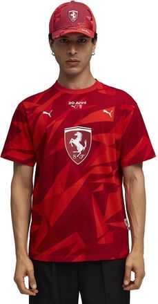 Puma Scuderia Ferrari Mens HP 20 Years of Red Tee Red L
