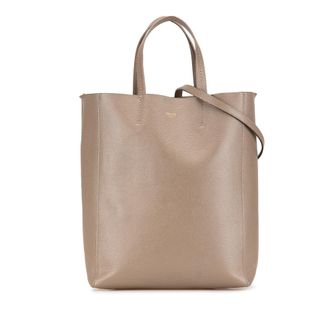 Celine Groene Leer Tote Bag