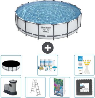 Bestway Piscina Bestway Steel Pro Max Redonda - 549x122 Cm - 8-piezas S581