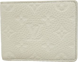 Louis Vuitton Light Gray Bill Wallet (Bi-Fold) (Pre-Owned)