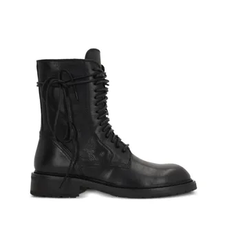 Ann Demeulemeester Lace-up Leather Boots