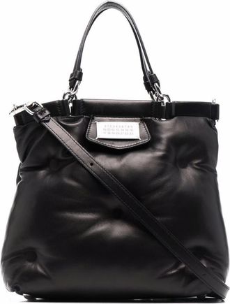 Maison Margiela Glam Slam small leather shopping bag