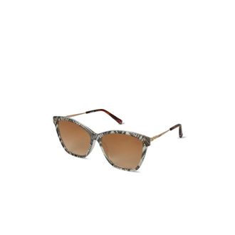 Missoni Sunglasses, female, Brown, ONE SIZE, Cat-Eye Sunglasses in Orange/Grey/Multi