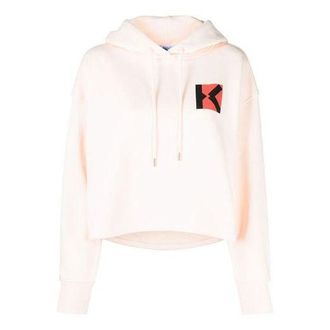 Kenzo (WMNS) KENZO SS21 Alphabet Logo Printing Hoodie Pink FB52SW6264MS-09