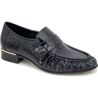Kenneth Cole Reece Penny Loafer in Black Patent at Nordstrom Rack, Size 7.5