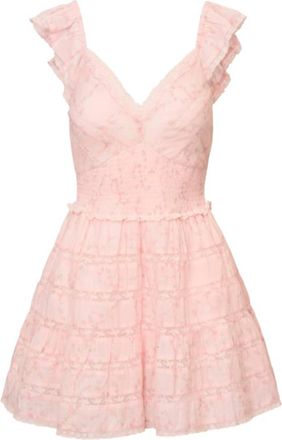 LoveShackFancy Womens Finny Dress In Apple Blossom