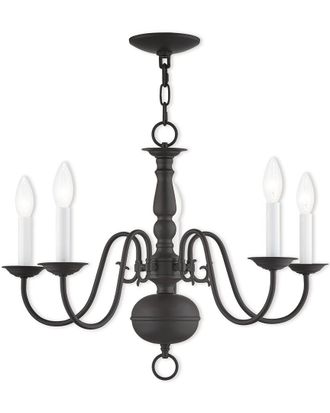 Livex Lighting Livex Williamsburgh 5 Lt Bz Chandelier
