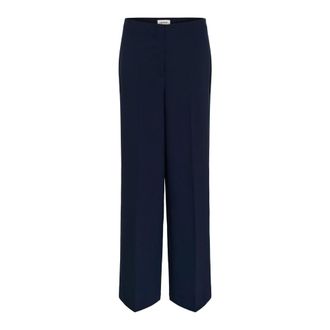 Soaked In Luxury Pantalones largos anchos SLCorinne - Trousers - Mujer - Azul - 2XL