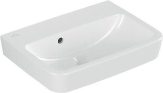 Villeroy & Boch V&b Handwaschbecken O.novo 500x370mm O Hahnloch Mit &Uuml;berlauf Wei&szlig;