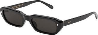 Retro Superfuture MILES BLACK W24 Mens Sunglasses Black Size 54