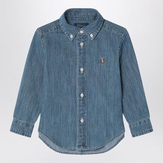 Polo Ralph Lauren Blue Denim Button Down Shirt