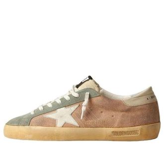 Golden Goose Super-Star Brown Green White GMF00101-F004028-82123