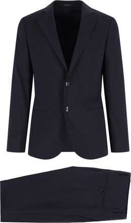 Giorgio Armani Single-breasted Virgin Wool Suit