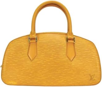 Louis Vuitton Pre-owned Handbags, female, Yellow, Size: ONE SIZE Pre-owned Jasmine Epi Leather Handbag