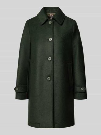 Colmar Mantel mit &Auml;rmelriegeln in Dunkelgruen, Gr&ouml;&szlig;e 36