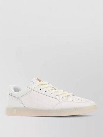Amiri leather blvd low top sneakers rubber sole