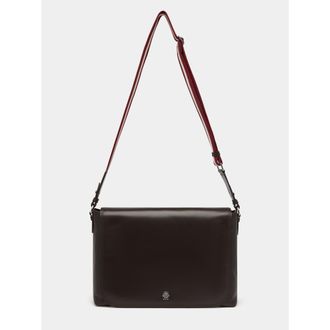 Bally Ray Messenger Bag in Bovine Leather in Brown at Nordstrom