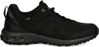 Jack Wolfskin logo-patch sneakers - men - Rubber/Other fibres/Other fibres - 44.5 - Black