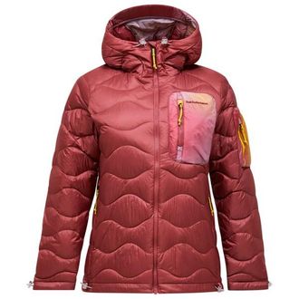 Peak Performance Aop Helium Utility Down Jacket Daunenjacke f&uuml;r Damen | rot