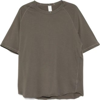 Attachment T-shirt con effetto vissuto - Grigio