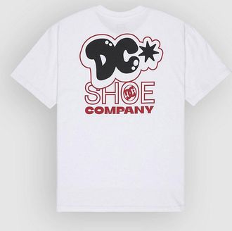 DC Throw Up T-Shirt weiss