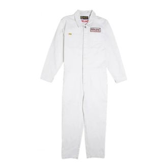 Deus Heren, Jumpsuits & Playsuits, Wit, Maat: XS Katoen