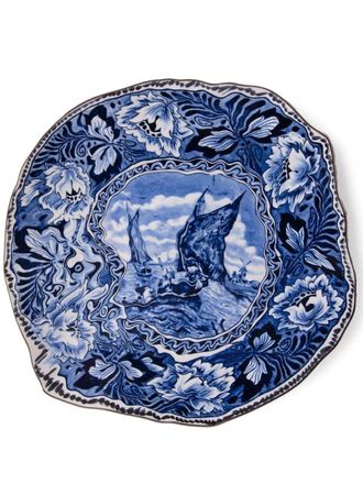 Seletti Classics op Acid Maastricht Ship dinerbord - Blauw