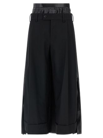 Junya Watanabe Womens Double Layer Trousers