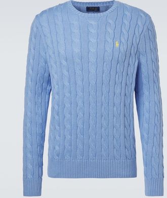 Polo Ralph Lauren Pullover in cotone a trecce