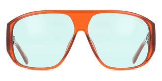 Guess GU00135 44V Mens Sunglasses Orange Size 61