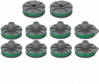 OEM Paquete De 10 Unidades, Carrete De Hilo De Corte: Carrete Para Desbrozadora Turbo/desbrozadora De Bordes Art. N.&ordm; 9811 (5309-20)