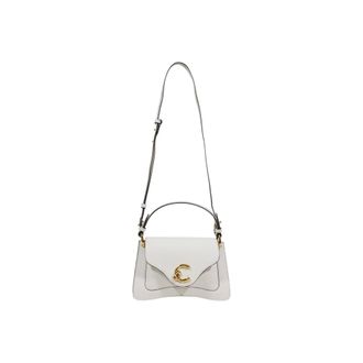 Coccinelle Dames, Tassen, Wit, Maat: ONE Size Leer